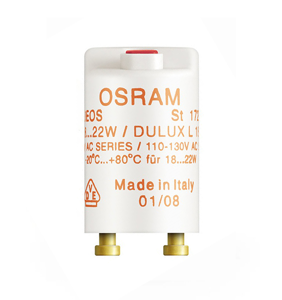 Osram ST172 veiligheidsstarter seriestarter op 230V seriestarter 2x18W-22W