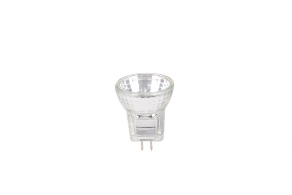 Halogeenlamp MR8 25mm 10W 12V 26° lengte 33mm
