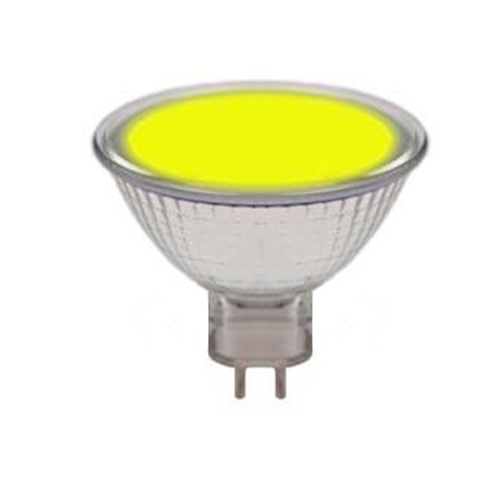 Halogeenlamp MR16 50mm 50W 12V GU5.3 38° geel