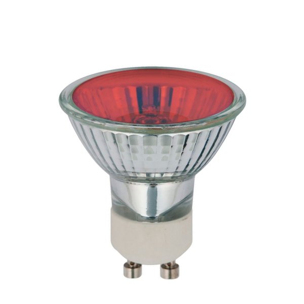 SL halogeenlamp ES50 50W GU10 230V PAR16 25° rood