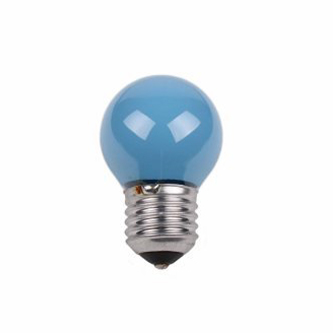 Kogellamp 25W E27 230V blauw
