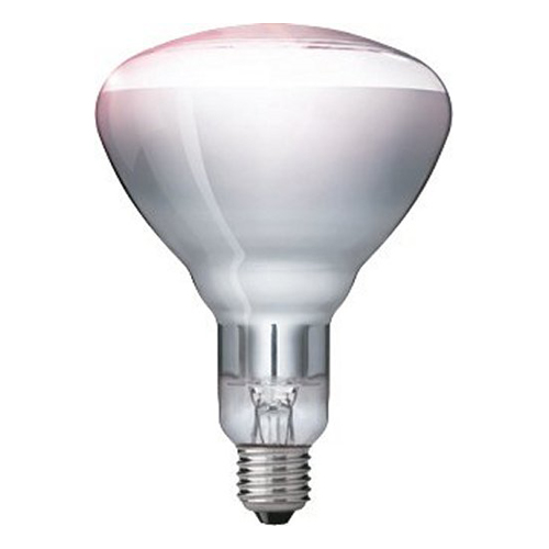 Philips IR lamp 150W E27 230V R125 CH helder