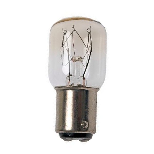 Buislamp 10 - 15W Ba15d 220-260V 22x48mm helder