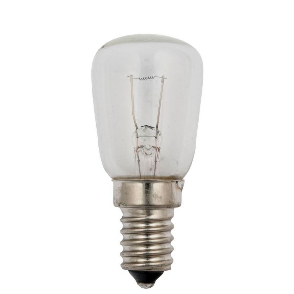Schakelbordlamp 40W E14 12V 28x64mm helder