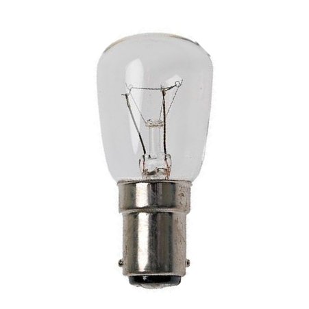 Schakelbordlamp 40W Ba15d 240V 28x63 helder