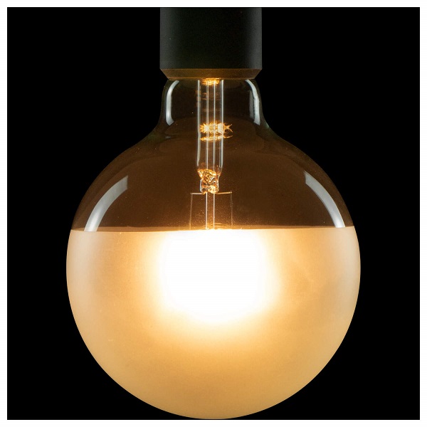 SLV 1008157 Segula LED Globe 125 Half Moon frosted E27 7W