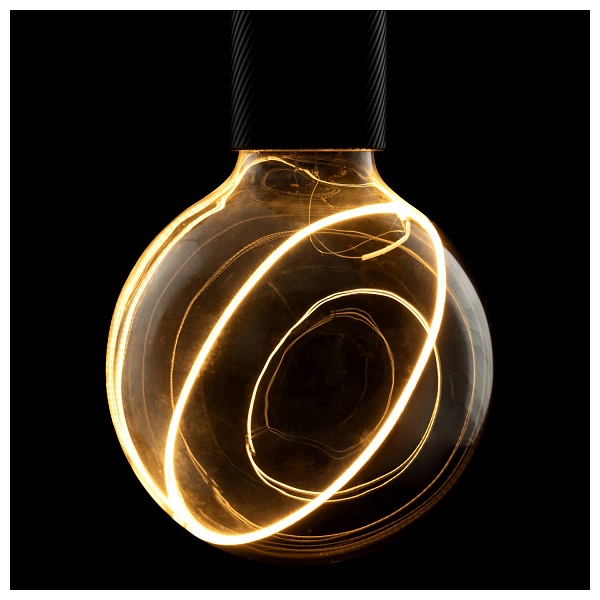 SLV 1008160 Segula LED Globe125 smokey slanting top E27 5W