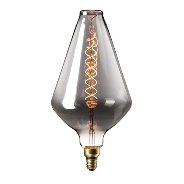 Calex Vienna flexLED filament LEDlamp XXL 6W E27 240V 2200K kleur 822 titanium dimbaar