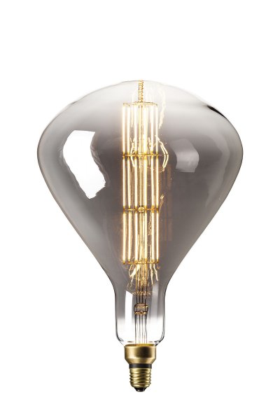 Calex Sydney filament LEDlamp XXL 8W E27 240V 2200K kleur 822 titanium dimbaar