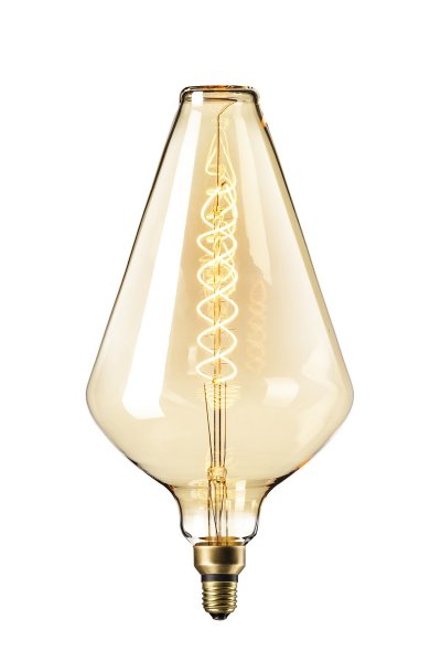 Calex Vienna flexLED filament LEDlamp XXL 6W E27 240V 2200K  kleur 822 goud dimbaar