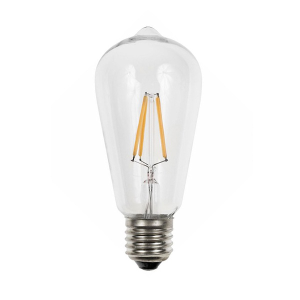 SPL Rustica ST58 filament LEDlamp 4W E27 230V 2500K kleur 925 helder dimbaar