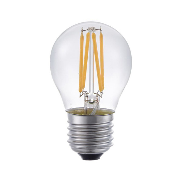 SPL filament LED kogellamp 4W E27 230V 2500K kleur 925 helder dimbaar