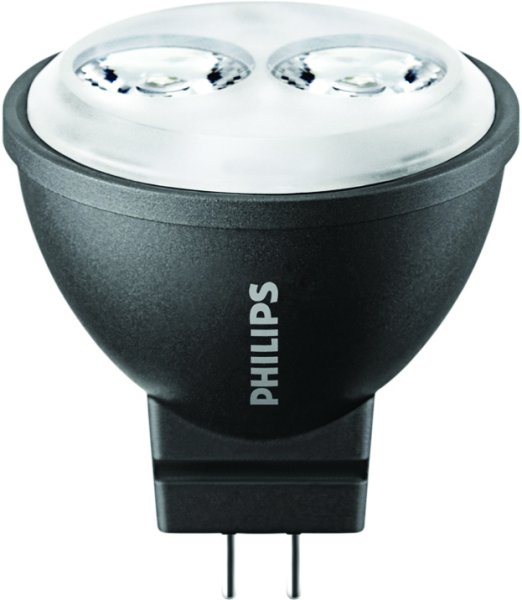 Philips Master LEDlamp MR11 3,5W=20W GU4 12V 2700K kleur 827 24D niet dimbaar