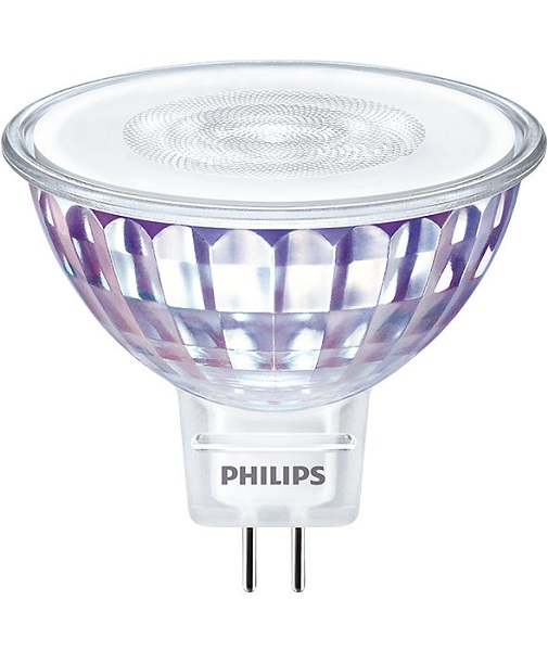 Philips Master Value LEDspot MR16 7,5W=50W GU5.3 12V 2700K kleur 927 36° dimbaar
