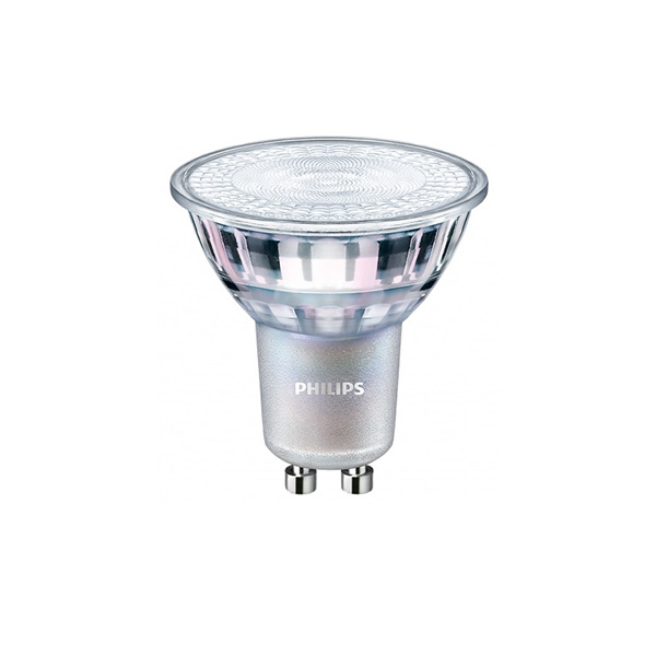 Philips Master LEDspot Value DT 4,9W=50W GU10 220V-240V 2700K-2200K kleur 927-922 36° dimbaar
DimTone Dim to warm, kleurtemperatuur verschuift van warmwit (2700K) naar zeer warmwit (2200K) bij volledig dimmen