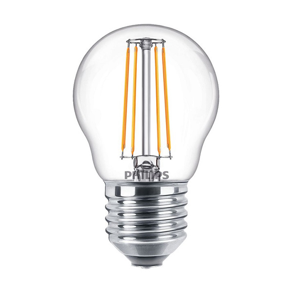 Philips CorePro LED kogellamp ND 4,3W=40W E27 220V-240V 827 P45 helder niet dimbaar