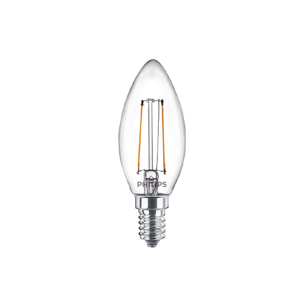 Philips CorePro LED B35 kaarslamp 2,2W=25W E14 220V-240V 827 helder niet dimbaar