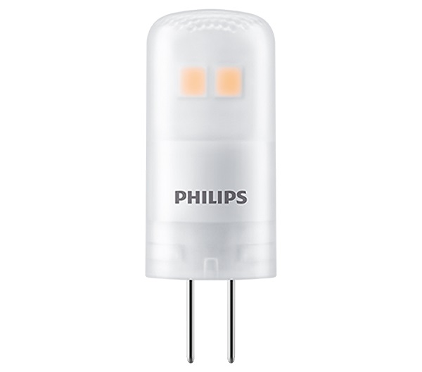 Philips CorePro LEDcapsule LV 1W-10W G4 12V 3000K kleur 830 niet dimbaar