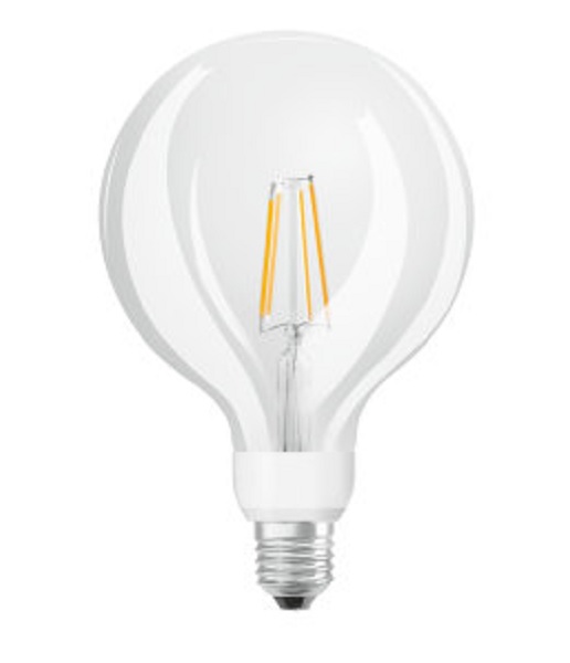 Osram Parathom+ GLOWdim Classic filament LED globelamp 125mm 7W=60W E27 220-240V 2700K kleur 827 helder dimbaar