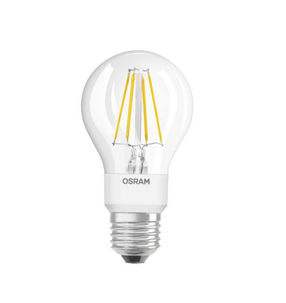 Osram Parathom+ GLOWDim Classic A filament LED normaallamp 7W=50W E27 220V-240V 2700K kleur 827 helder dimbaar