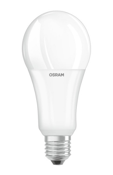 Osram Parathom LED Classic A normaallamp 21W=150W E27 220V-240V 2700K kleur 827 mat dimbaar