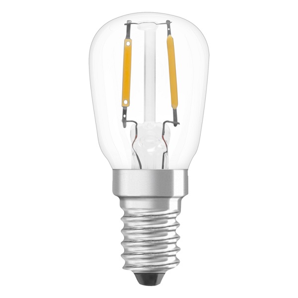 Osram Special filament LED koelkastlamp 2,2W=10W E14 220-240V 2700K kleur 827 T26 helder niet dimbaar