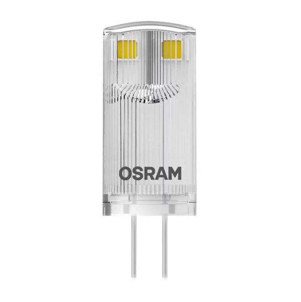 Osram Parathom LEDlamp Pin G4 0,9W=10W G4 12V 2700K kleur 827 helder niet dimbaar