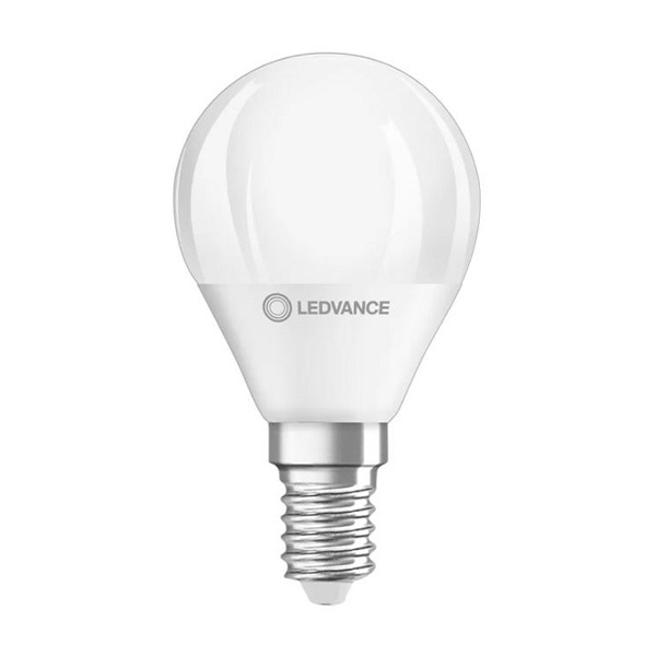 Ledvance Performance Class Classic P LED kogellamp 4,9W=40W E14 220V-240V 827 2700K mat dimbaar