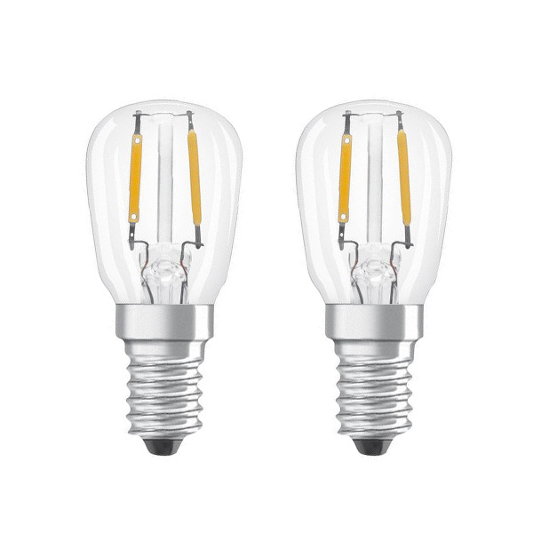 Osram Special LED lamp 1,3W=10W E14 220-240V 827 2700K T26 helder niet dimbaar blister 2 lampen