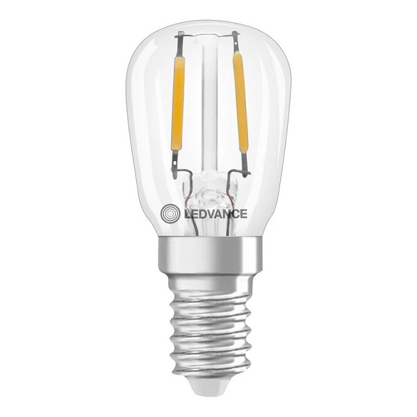 Ledvance Performance Class Special filament LED koelkastlamp 2,2W=10W E14 220-240V 827 2700K T26 helder niet dimbaar