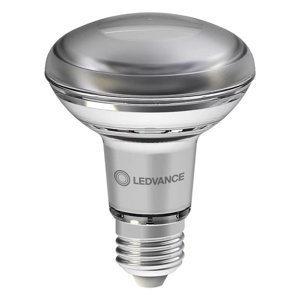 Ledvance Performance Class Dim LEDspot R80 4,9W=60W E27 220V-240V 927 2700K 36° dimbaar