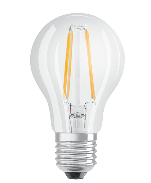 Osram Parathom Retrofit LED filament Classic A normaallamp 4,8W=40W E27 220V-240V 2700K kleur 827 helder dimbaar