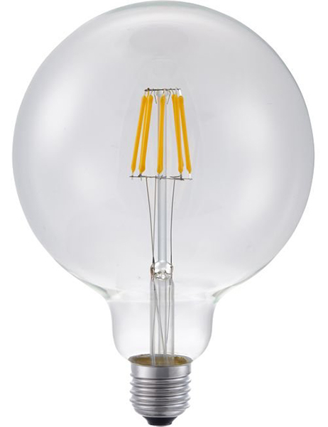 SPL filament LED globelamp 125mm 5,5W E27 230V 2200K kleur 922 helder dimbaar