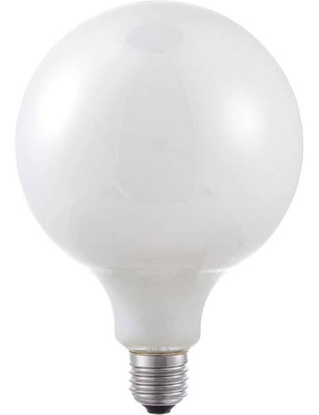 SPL filament LED globelamp 125mm 4W E27 230V 2500K kleur 925 opaal dimbaar