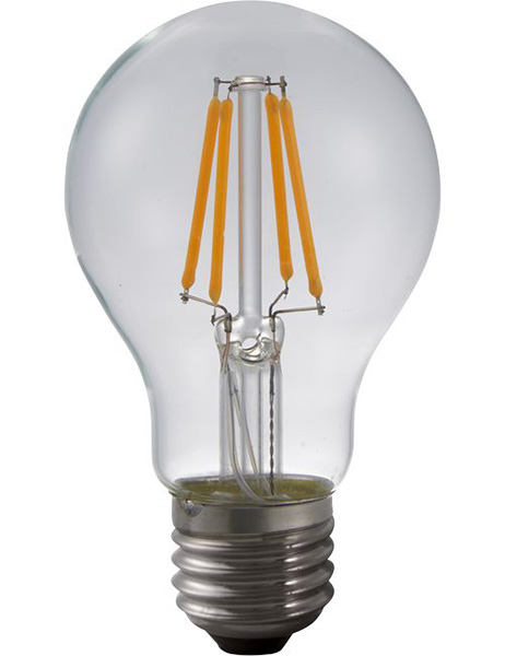 SPL filament LED normaallamp 4W E27 230V kleur 925 2500K helder dimbaar