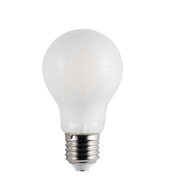 SPL filament LED normaallamp 8W E27 230V 2700K kleur 827 mat dimbaar