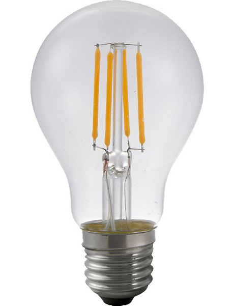 SPL filament LED normaallamp 4W E27 230V 2200K kleur 822 helder dimbaar