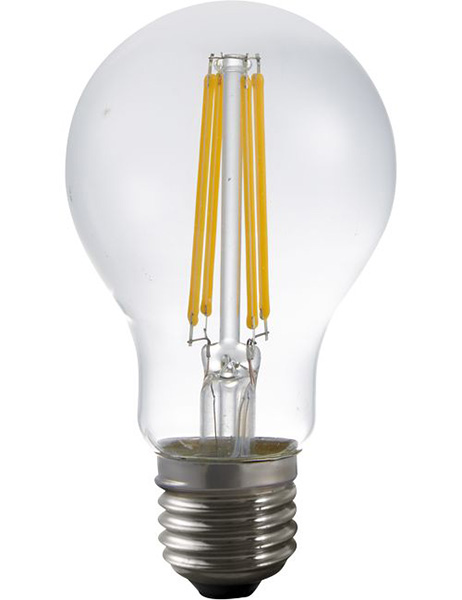 SPL filament LED normaallamp 6,5W E27 230V 2500K kleur 925 helder dimbaar