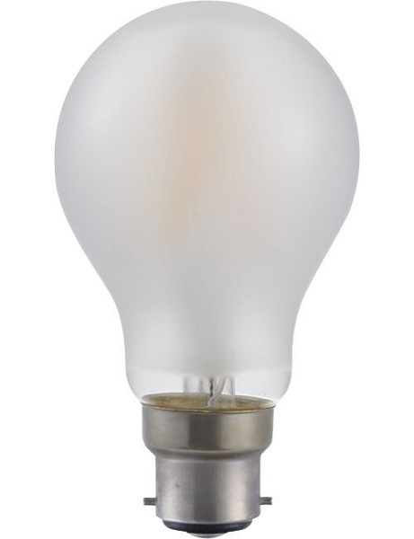 SPL filament LED normaallamp 5,5W=35W Ba22d 230V 925 2500K mat dimbaar