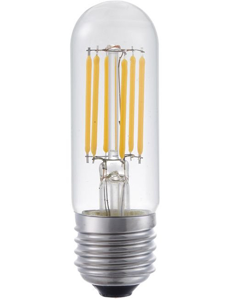 SPL filament LED buislamp 5W E27 230V 2700K kleur 927 30x95mm helder dimbaar