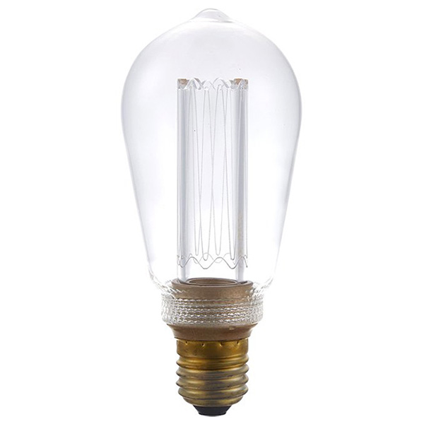 SPL Vintage ST64 LEDlamp 3,5W E27 230V 2000K kleur 820 helder dimbaar