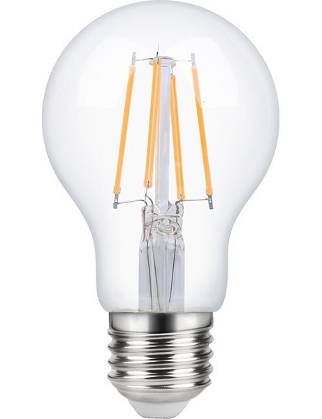 SPL filament LED normaallamp 5W=40W E27 230V 2200K kleur 822 helder dimbaar