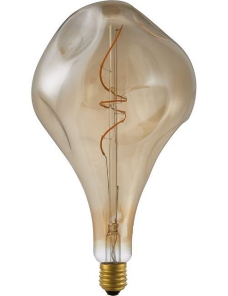 SPL Big Flex flexLED filament Mystery LEDlamp 4W E27 230V 2000K kleur 920 goud dimbaar