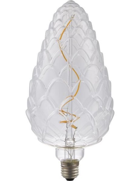 SPL Big Flex flexLED filament Pine-Cone LEDlamp 4W E27 230V 2200K kleur 922 helder dimbaar