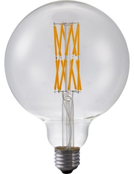 SPL Double Globe filament LED globelamp 125mm 8,5W E27 230V 2200K kleur 922 helder dimbaar