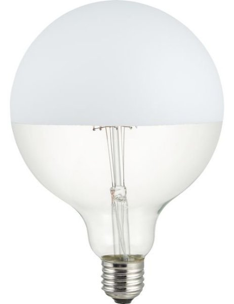 SPL filament LED globe kopspiegellamp 125mm 6,5W E27 230V 2500K kleur 925 wit dimbaar