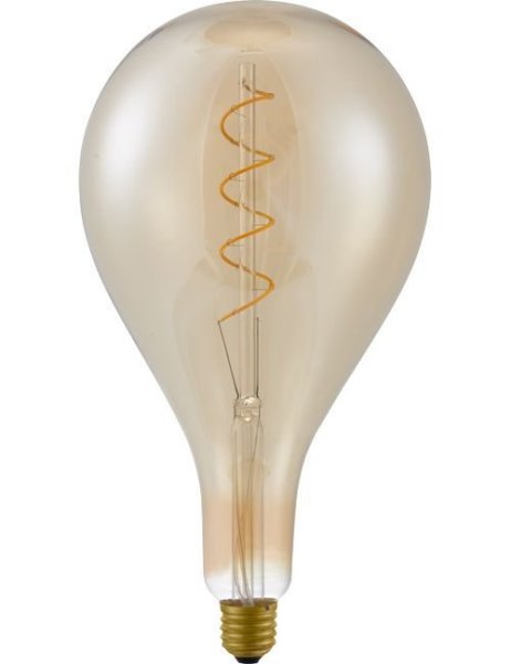 SPL fil LEDlamp BIG FleX 4W E27 230V 2000K kleur 820 goud dimbaar