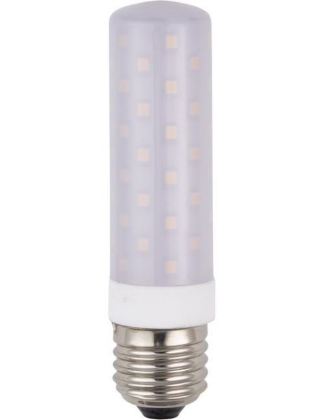 SPL LED buislamp 10W E27 230V 3000K kleur 930 opaal dimbaar