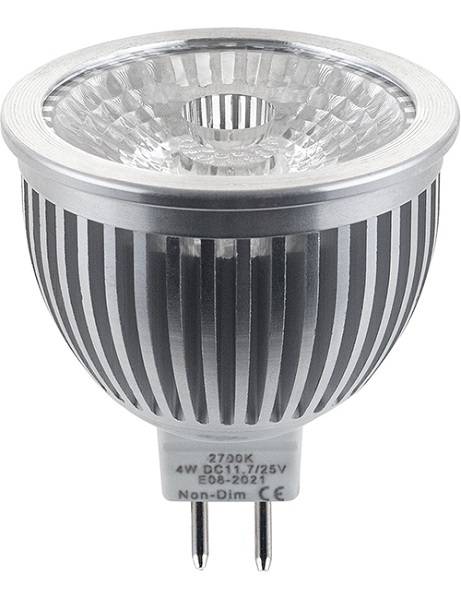 SPL Sharp LEDspot MR16 4W 12-30V AC/DC 827 2700K 38° niet dimbaar