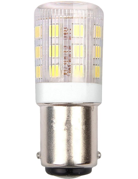 SPL LED buislamp 3W Ba15d 230V 3000K kleur 830 helder niet dimbaar